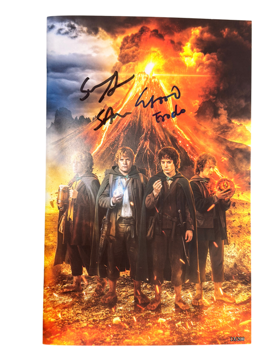 Fan Expo Chicago Lord of the Rings Exclusive Signed by Elijah Wood & Sean Astin - FURYCOMIX