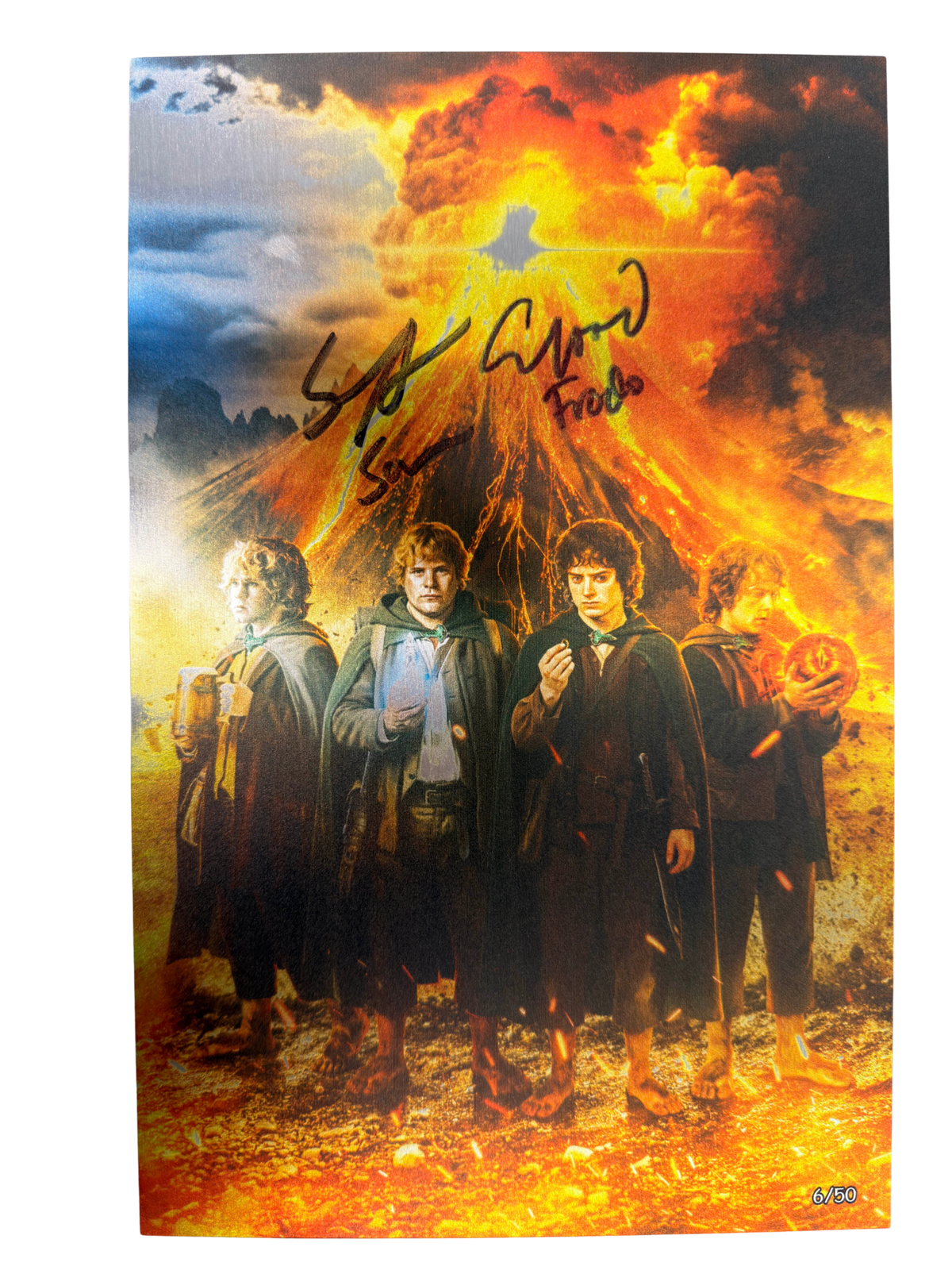 Fan Expo Chicago Lord of the Rings Exclusive Signed by Elijah Wood & Sean Astin - FURYCOMIX