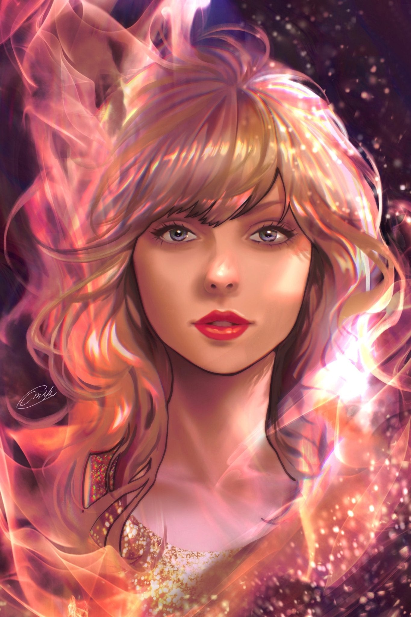 FEMALE FORCE TAYLOR SWIFT 2 THE SEQUEL UNKNOWN COMICS MIKI OKAZAKI EXCLUSIVE VIRGIN VAR ONLY 20 MADE - FURYCOMIX