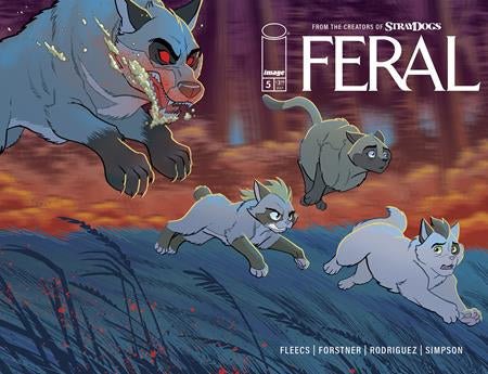 Feral #5 Tony Fleecs & Trish Forstner Wraparound - FURYCOMIX