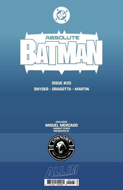[FOIL] ABSOLUTE BATMAN 20 MIGUEL MERCADO EXCLUSIVE VIRGIN VAR (05/13/2026) - FURYCOMIX