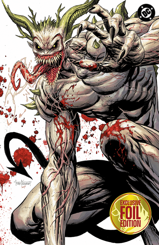 [FOIL] ABSOLUTE BATMAN 22 TYLER KIRKHAM EXCLUSIVE JOKER BATTLE DAMAGED (07/08/2026) - FURYCOMIX