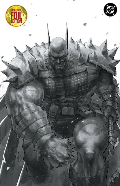 [FOIL] ABSOLUTE BATMAN 23 ALAN QUAH WRAPAROUND EXCLUSIVE BLACK & WHITE VIRGIN VAR (08/12/2026) - FURYCOMIX
