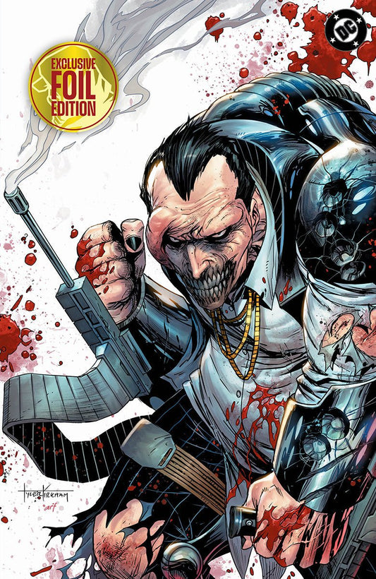 [FOIL] ABSOLUTE BATMAN 24 TYLER KIRKHAM BATTLE DAMAGED PENGUIN EXCLUSIVE VIRGIN VAR (09/23/2026) - FURYCOMIX
