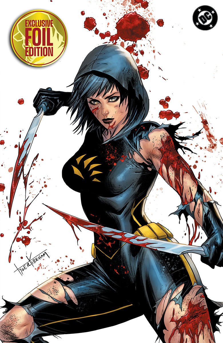 [FOIL] ABSOLUTE CASSANDRA CAIN THE SHADOW'S HAND 1 (ONE SHOT) TYLER KIRKHAM BATTLE DAMAGED EXCLUSIVE VIRGIN VAR (09/09/2026) (09/16/2026) - FURYCOMIX