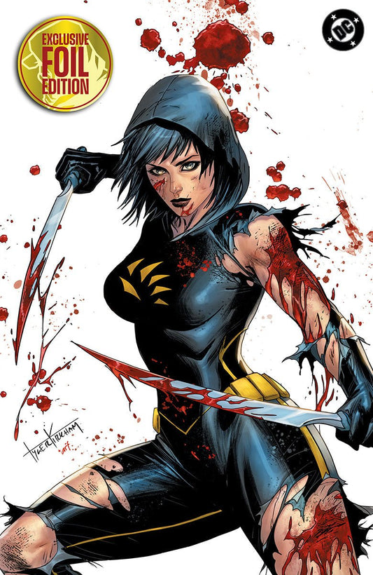 [FOIL] ABSOLUTE CASSANDRA CAIN THE SHADOW'S HAND 1 (ONE SHOT) TYLER KIRKHAM BATTLE DAMAGED EXCLUSIVE VIRGIN VAR (09/09/2026) (09/16/2026) - FURYCOMIX