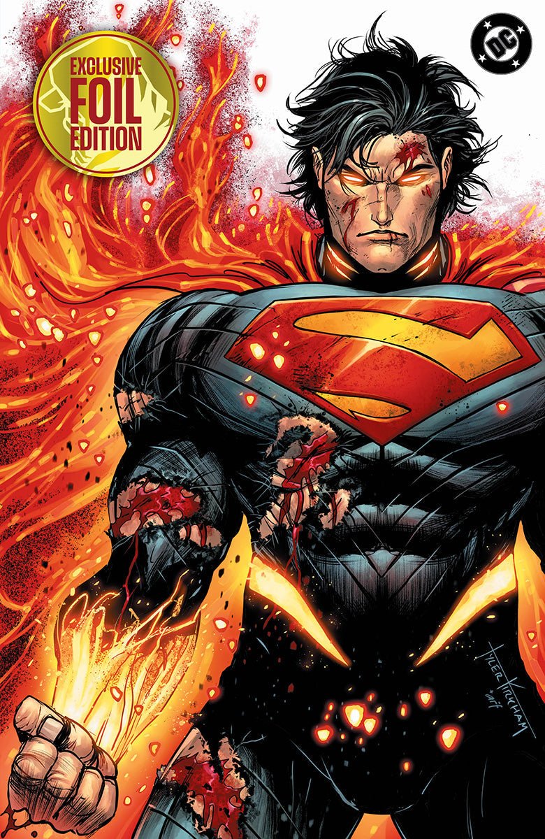 [FOIL] ABSOLUTE SUPERMAN 22 TYLER KIRKHAM BATTLE DAMAGED VIRGIN VAR (08/05/2026) - FURYCOMIX