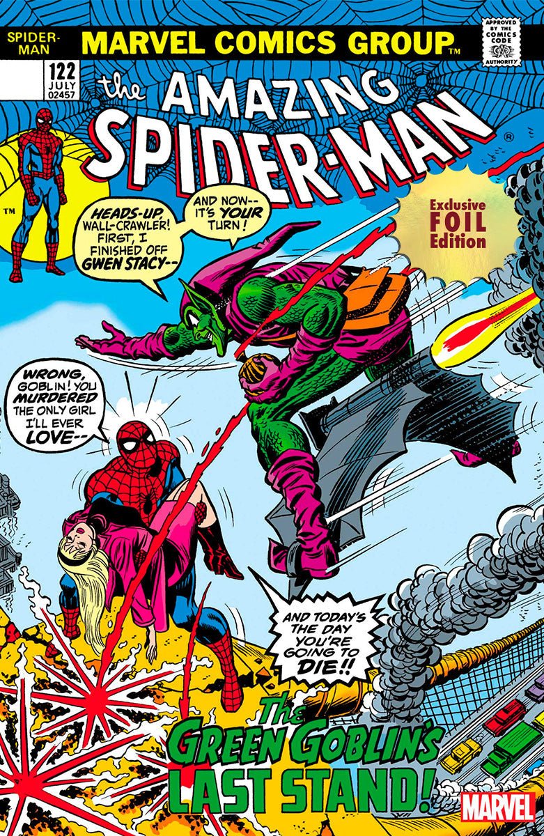 [Foil] Amazing Spider - Man 122 Facsimile Edition Unknown Comics John Romita Exclusive Var (06/28/2023) - FURYCOMIX
