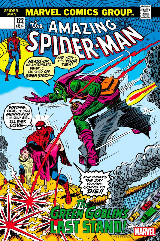 [Foil] Amazing Spider - Man 122 Facsimile Edition Unknown Comics John Romita Exclusive Var (06/28/2023) - FURYCOMIX