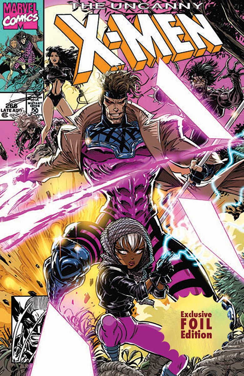[Foil] Uncanny X - Men 266 Facsimile Edition Unknown Comics Kaare Andrews Exclusive Nycc 2024 Var (10/23/2024) - FURYCOMIX