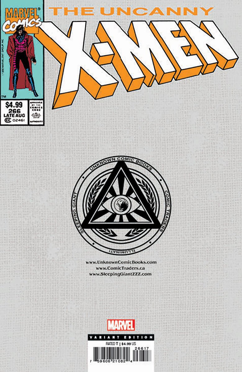 [Foil] Uncanny X - Men 266 Facsimile Edition Unknown Comics Kaare Andrews Exclusive Nycc 2024 Var (10/23/2024) - FURYCOMIX