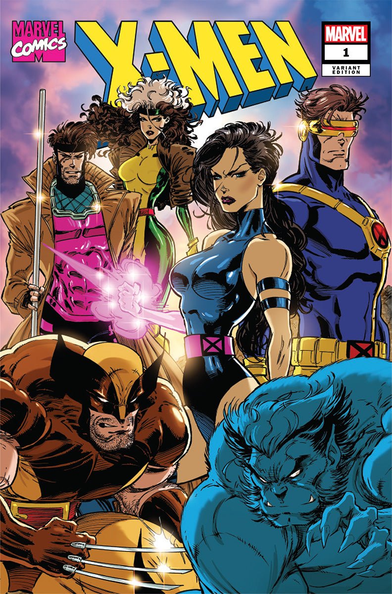 [FOIL] X - Men 1 (1991) Facsimile Unknown Comic Kaare Andrews MEGACON 2025 Exclusive Blue Team Var (02/05/2025) - FURYCOMIX