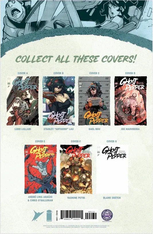 Ghost Pepper 1 - ECC Exclusive Santiago Venegas GTA Variant - FURYCOMIX