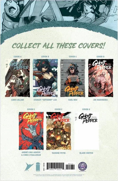 Ghost Pepper 1 - ECC Exclusive Santiago Venegas GTA Variant - FURYCOMIX