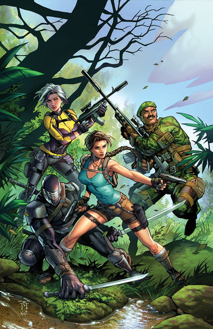 GI JOE A REAL AMERICAN HERO TOMB RAIDER #1 RANDY GREEN NYCC EXCLUSIVE VIRGIN VAR (10/28/2026) - FURYCOMIX