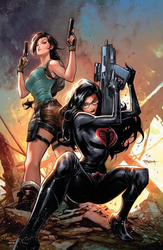 GI JOE A REAL AMERICAN HERO TOMB RAIDER 1 STEPHEN SEGOVIA EXCLUSIVE VIRGIN VAR (09/12/2026) - FURYCOMIX