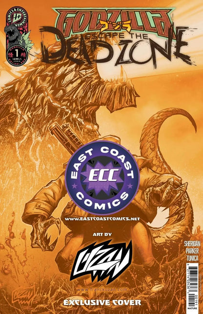 Godzilla: Escape The Deadzone 1 [Kai - Sei Era] - ECC Exclusive Franck Uzan Japanese Variant - FURYCOMIX