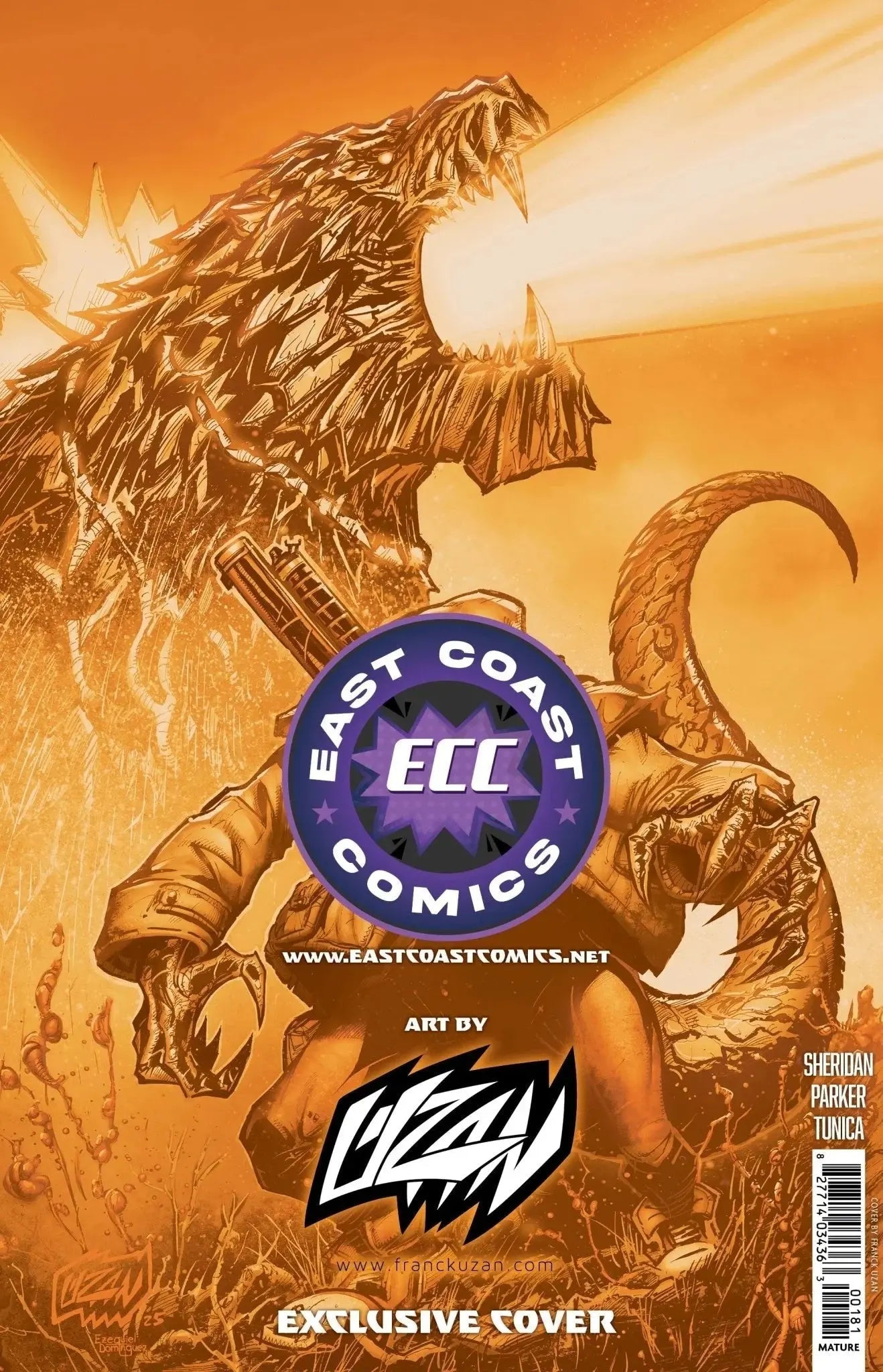 Godzilla: Escape The Deadzone 1 [Kai - Sei Era] - ECC Exclusive Franck Uzan Variant - FURYCOMIX
