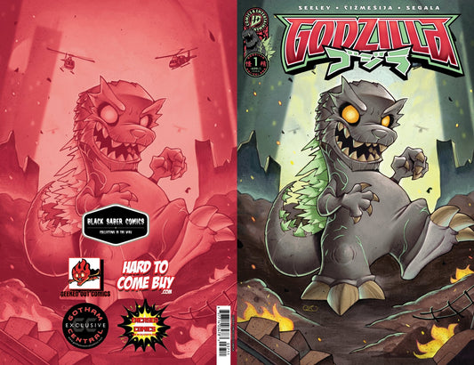 Godzilla Kai - Sei Era 1 - Cover by Chrissie Zullo Uminga Black Saber Comics Exclusive - FURYCOMIX