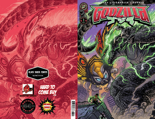 Godzilla Kai - Sei Era 1 - Cover by Matt Frank Black Saber Comics Exclusive - FURYCOMIX