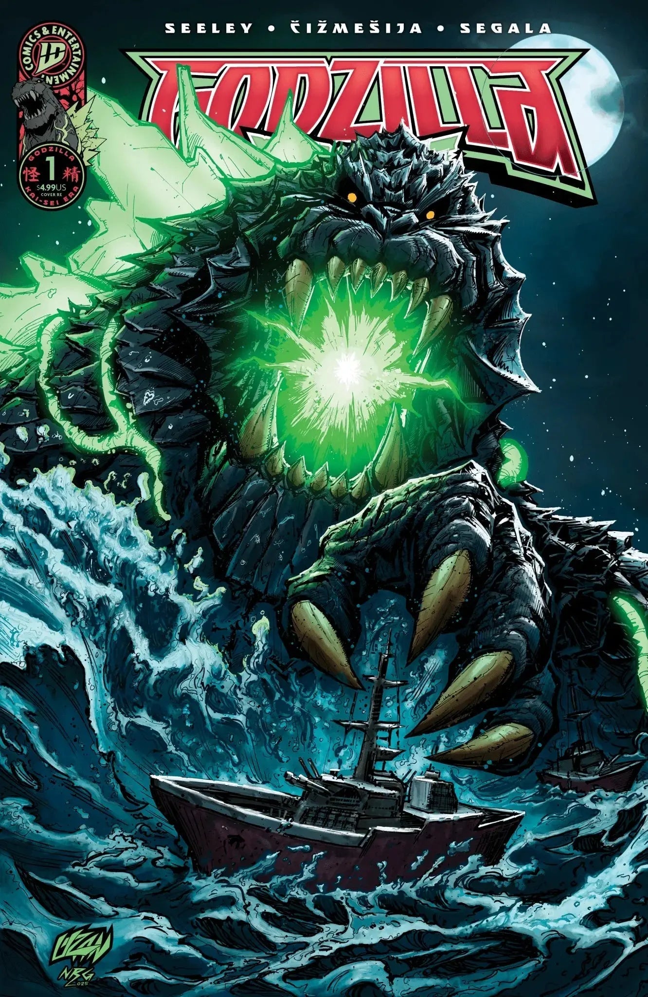 Godzilla [Kai - Sei Era] 1 - ECC Exclusive Franck Uzan Variant - FURYCOMIX