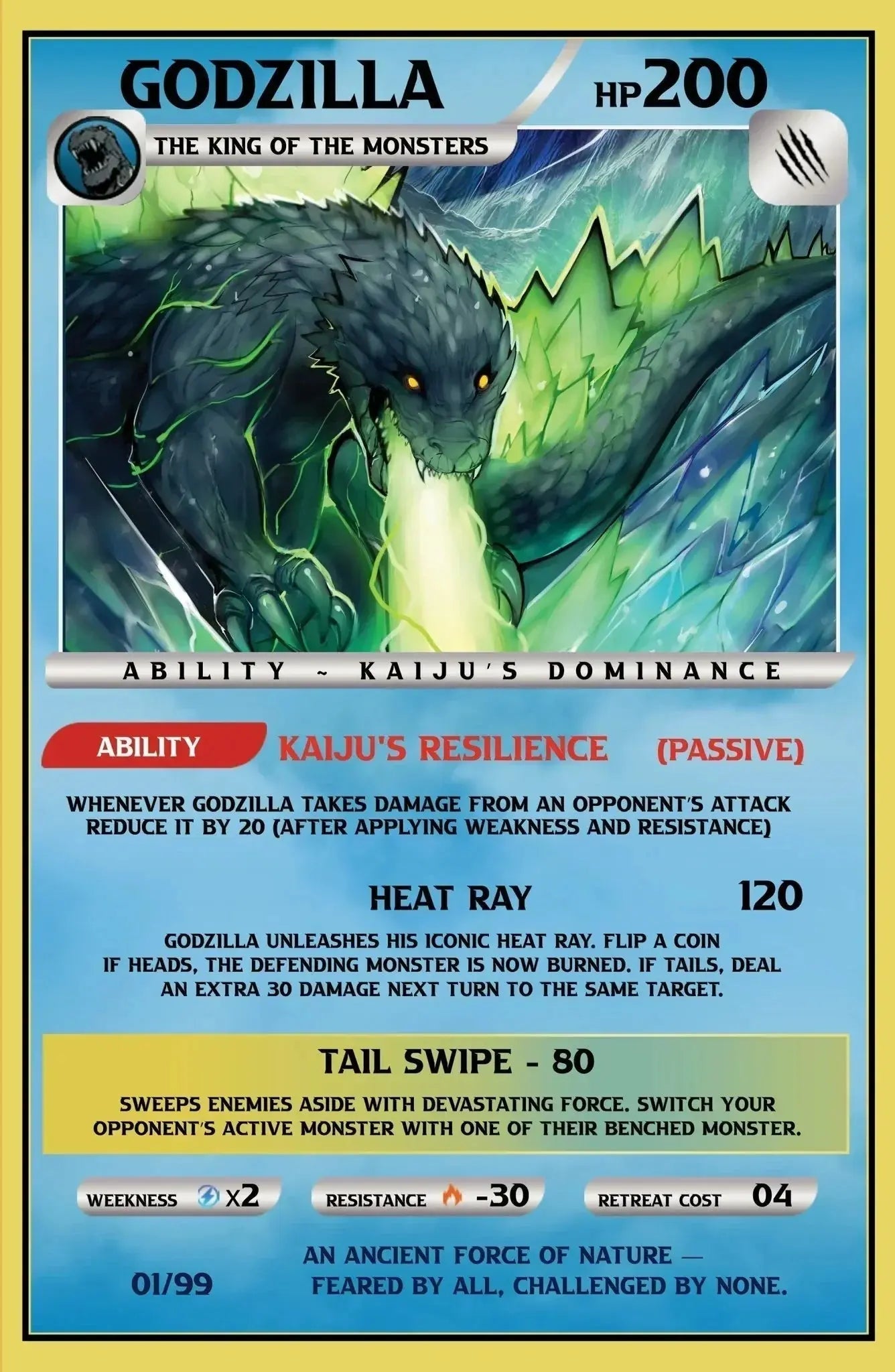 Godzilla [Kai - Sei Era] 3 - ECC Exclusive Sukesha Ray Playing Card Set (10/8/25) - FURYCOMIX