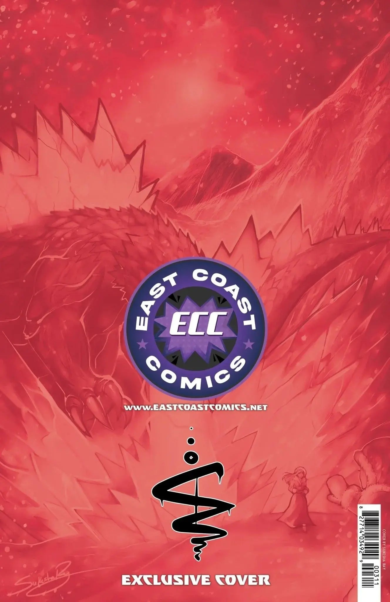 Godzilla [Kai - Sei Era] 3 - ECC Exclusive Sukesha Ray Variant (10/08/25) - FURYCOMIX