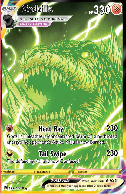 Godzilla [Kai - Sei Era] 8 - ECC Jed Thomas Trading Card Variant Exclusive (03/04/2026) - FURYCOMIX