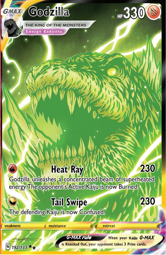 Godzilla [Kai - Sei Era] 8 - ECC Jed Thomas Trading Card Variant Exclusive (03/04/2026) - FURYCOMIX