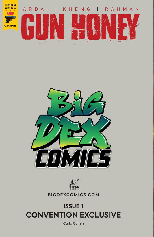Gun Honey #1 CARLA COHEN Big Dex MegaCon Exclusive Virgin Variant - FURYCOMIX
