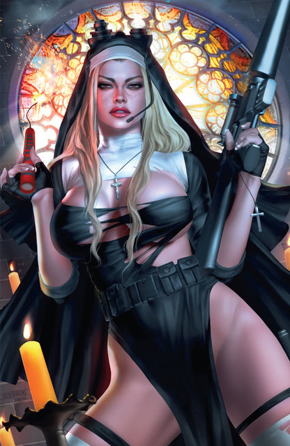 Gun Honey #1 JOSH BURNS Big Dex MegaCon Exclusive Virgin Variant