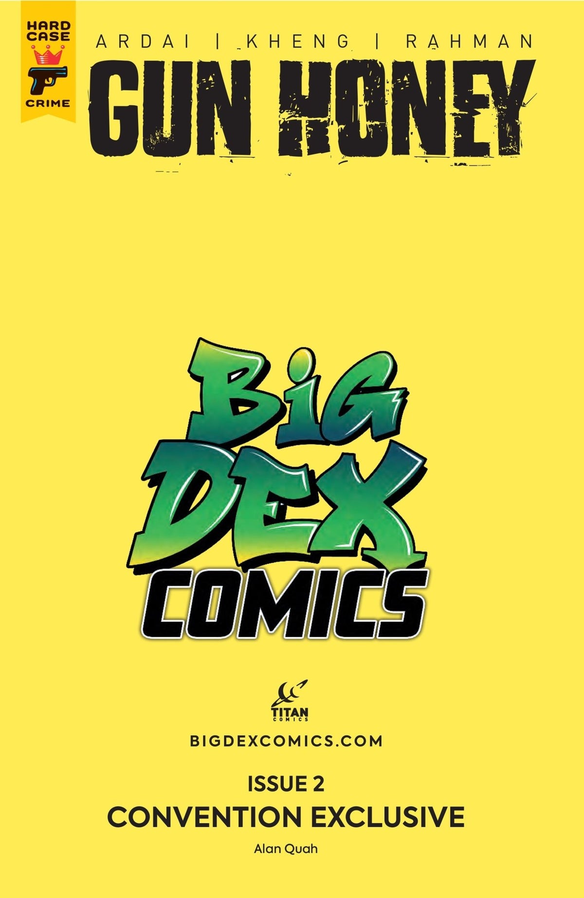 Gun Honey #2 ALAN QUAH HeroesCon Exclusive Virgin Variant - FURYCOMIX