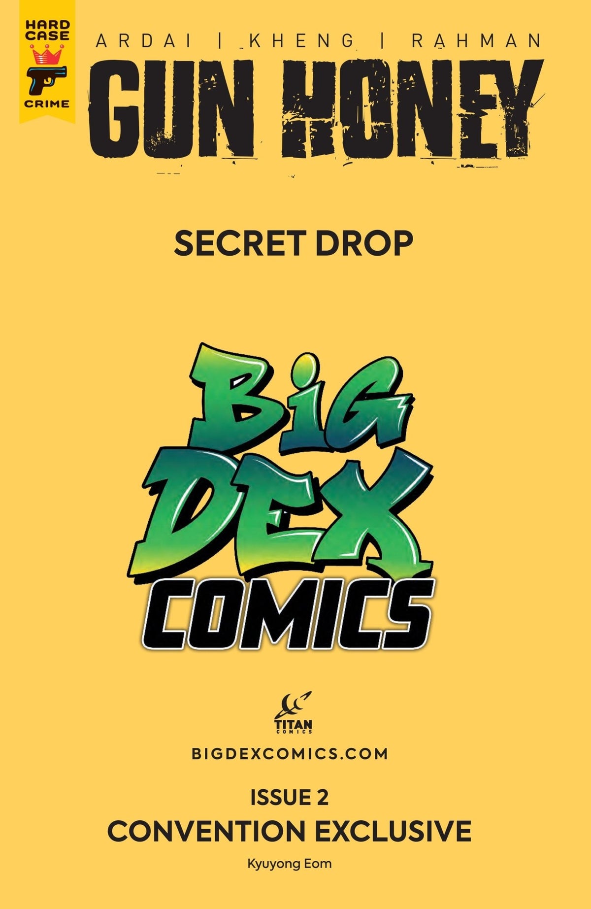 Gun Honey #2 KYUYONG EOM HeroesCon Exclusive RISQUE Virgin Variant SECRET DROP - FURYCOMIX