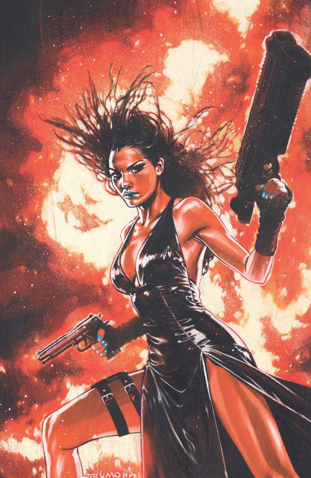 Gun Honey #2 RICARDO DRUMOND HeroesCon Exclusive Virgin Variant - FURYCOMIX