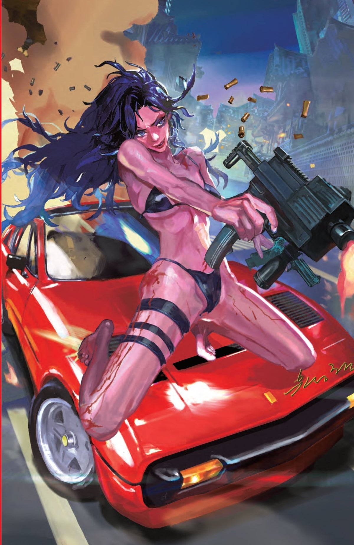 Gun Honey #2 SUNGHAN YUNE HeroesCon Exclusive Virgin Variant - FURYCOMIX