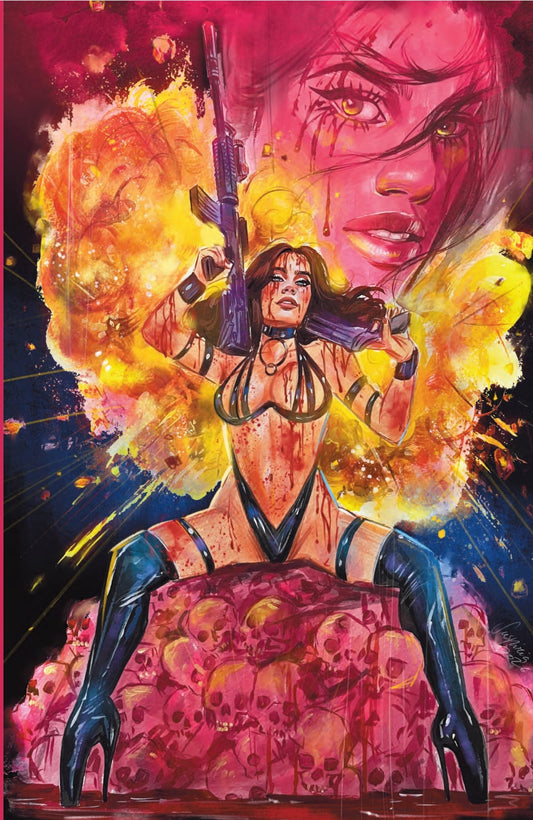 Gun Honey #2 SUSPIRIA HeroesCon Exclusive Virgin Variant - FURYCOMIX