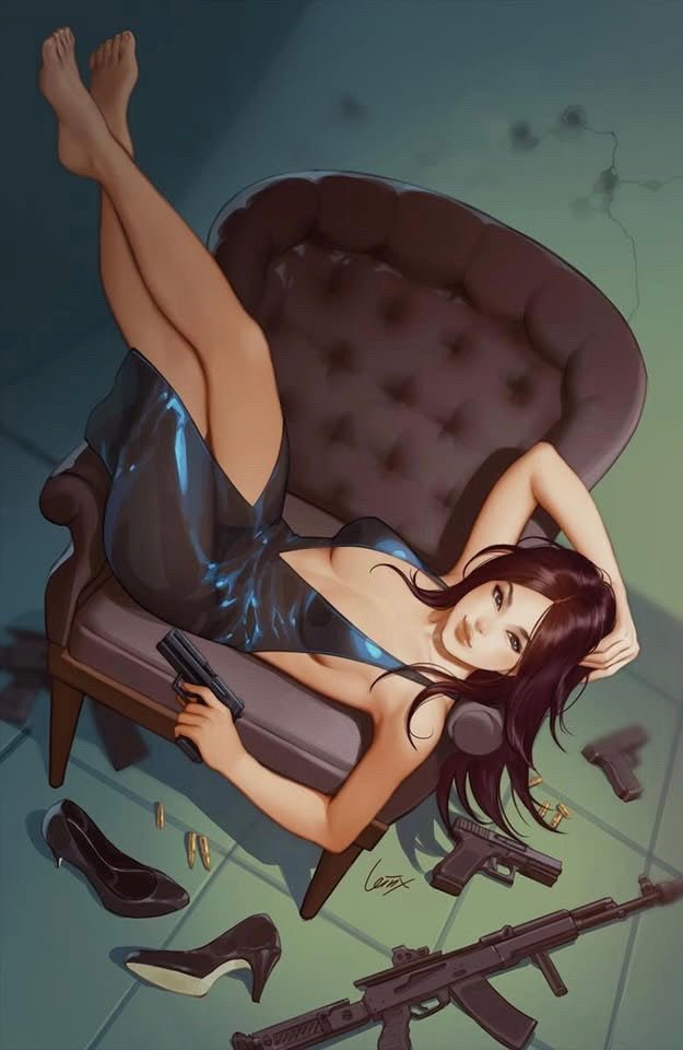 Gun Honey Doubles Down #3 - LEIRIX LI Fan Expo Dallas Exclusive Virgin Variant - FURYCOMIX