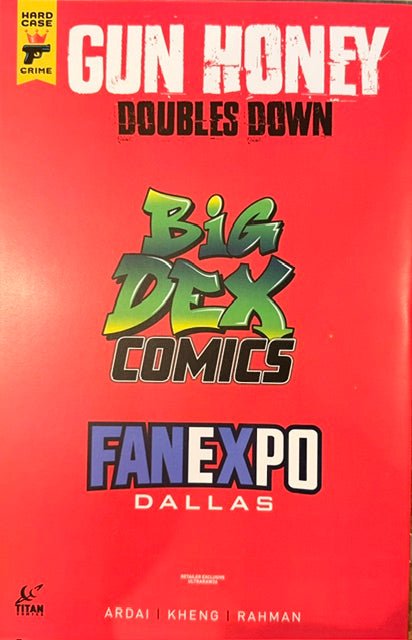 Gun Honey Doubles Down #3 ULTRARAW26 Fan Expo Dallas Big Dex Exclusive Virgin Variant - FURYCOMIX