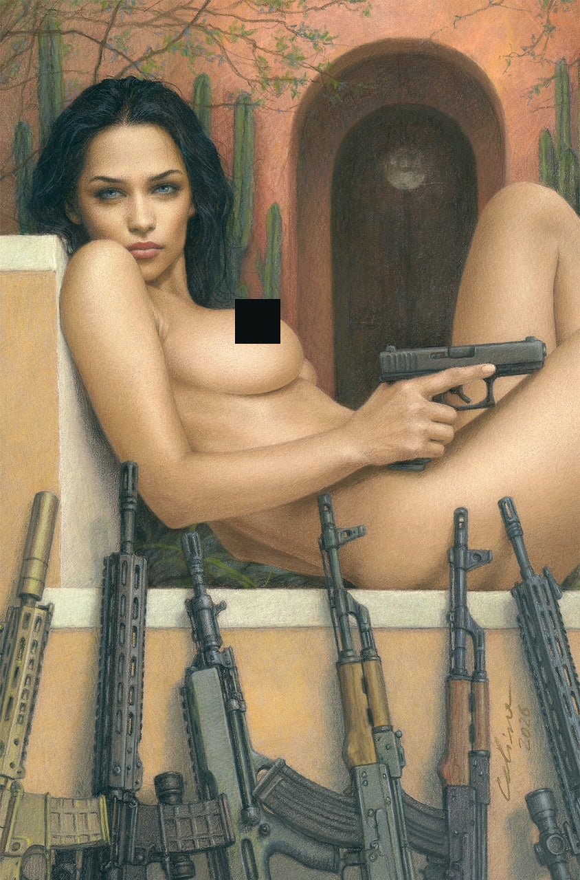 Gun Honey Doubles Down #4 Convention Exclusive CELINA VIRGIN VARIANTS - FURYCOMIX
