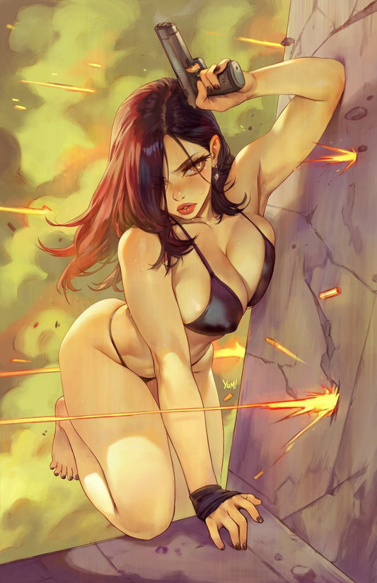 Gun Honey Doubles Down #4 YUM! Convention Exclusive Virgin Variant - FURYCOMIX