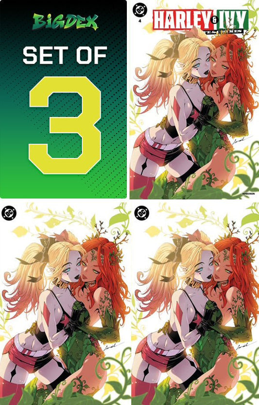 Harley & Ivy Life and Crimes #4 GODTAIL Exclusive Trade/Virgin/Foil Set - FURYCOMIX