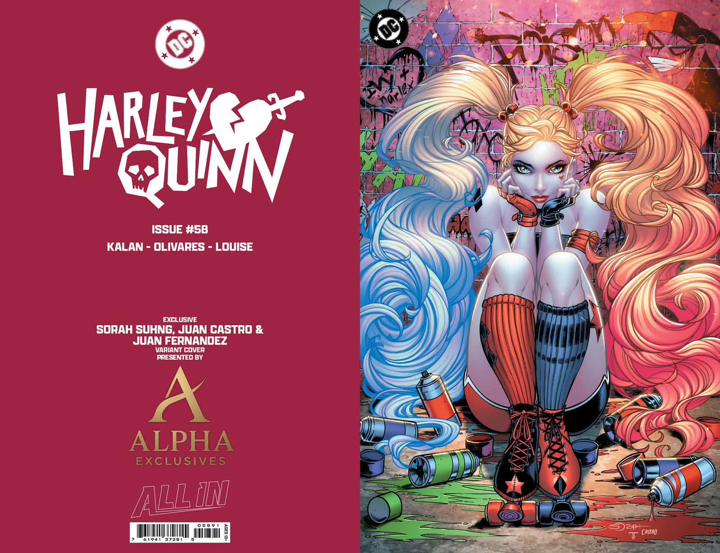 Harley Quinn 58 Sorah Suhng Exclusive Virgin Var (01/28/2026) - FURYCOMIX