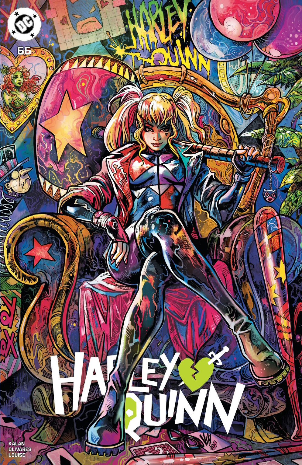 Harley Quinn #66 VINCENZO RICCARDI Big Dex Comics Exclusive Variants - FURYCOMIX