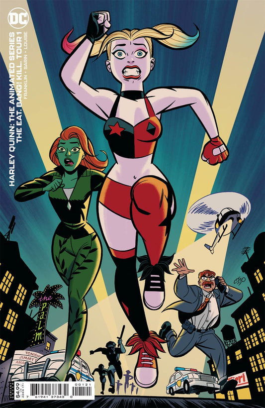 HARLEY QUINN THE ANIMATED SERIES THE EAT BANG KILL TOUR 1 (OF 6) CVR B MICHAEL CHO CARD STOCK VAR (09/15/2021) - FURYCOMIX