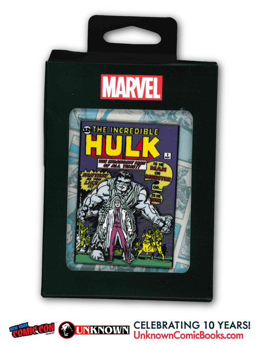 Hulk #1 3" Enamel Pin NYCC 2026 | Unknown Comics Exclusive (10/28/2026) - FURYCOMIX
