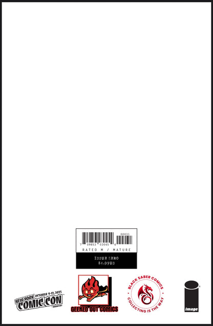 Image: Department Of Truth 0 Black Saber Comics NYCC Exclusive Ltd 400 Blank/ Sketch - FURYCOMIX