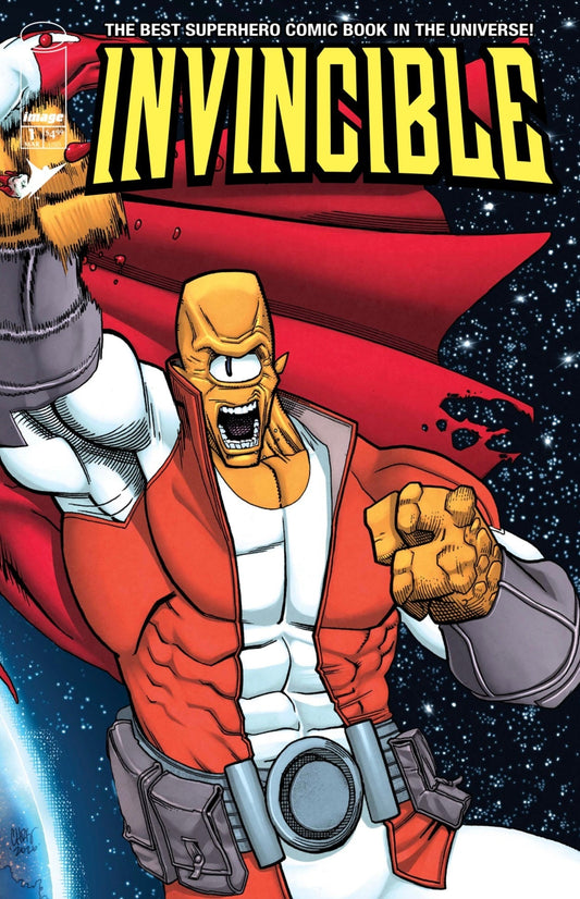 Invincible 1 Reprint Chris Johnson Wraparound Variant Exclusive - FURYCOMIX