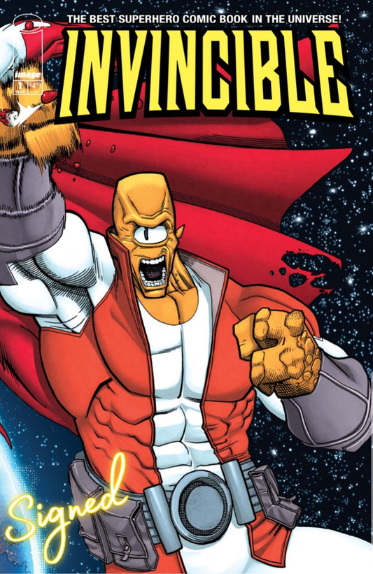 Invincible 1 Reprint Chris Johnson Wraparound Variant Exclusive - FURYCOMIX