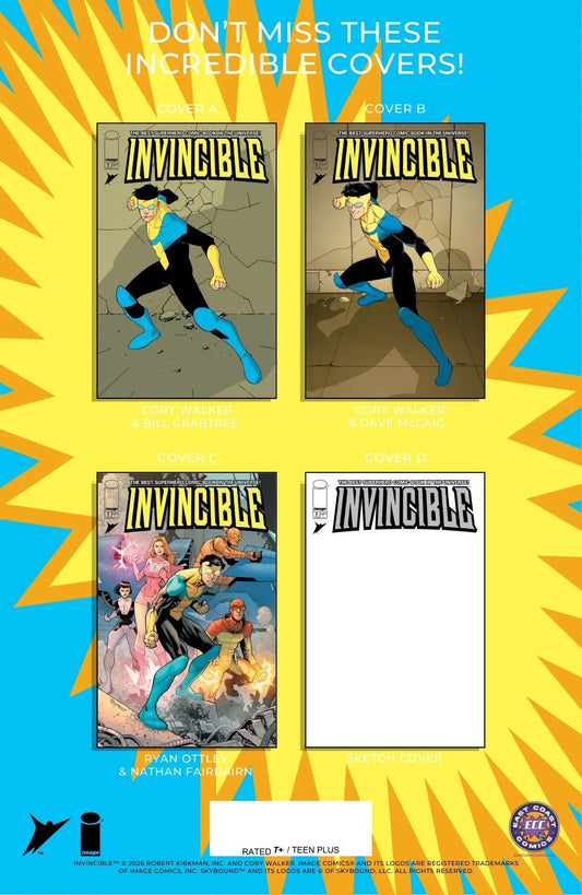 INVINCIBLE 1 REPRINT - ECC Bjorn Barends Exclusive (03/11/26) - FURYCOMIX