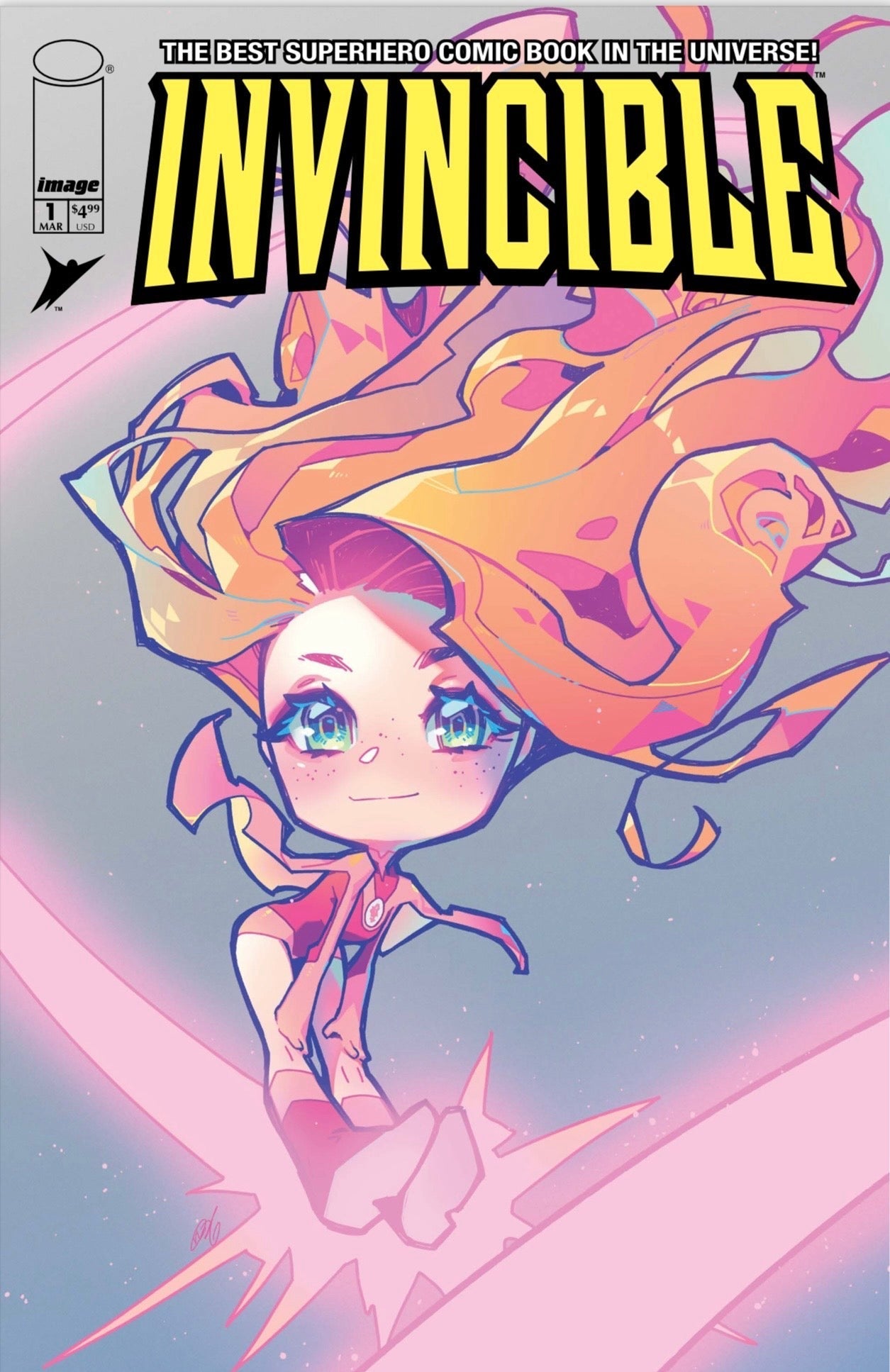 Invincible 1 Reprint Rose Besch Variant Exclusive - FURYCOMIX